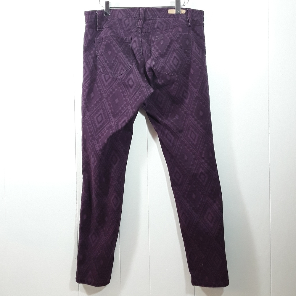 Sanctuary purple denim Aztec design size 29 - Picture 2 of 6